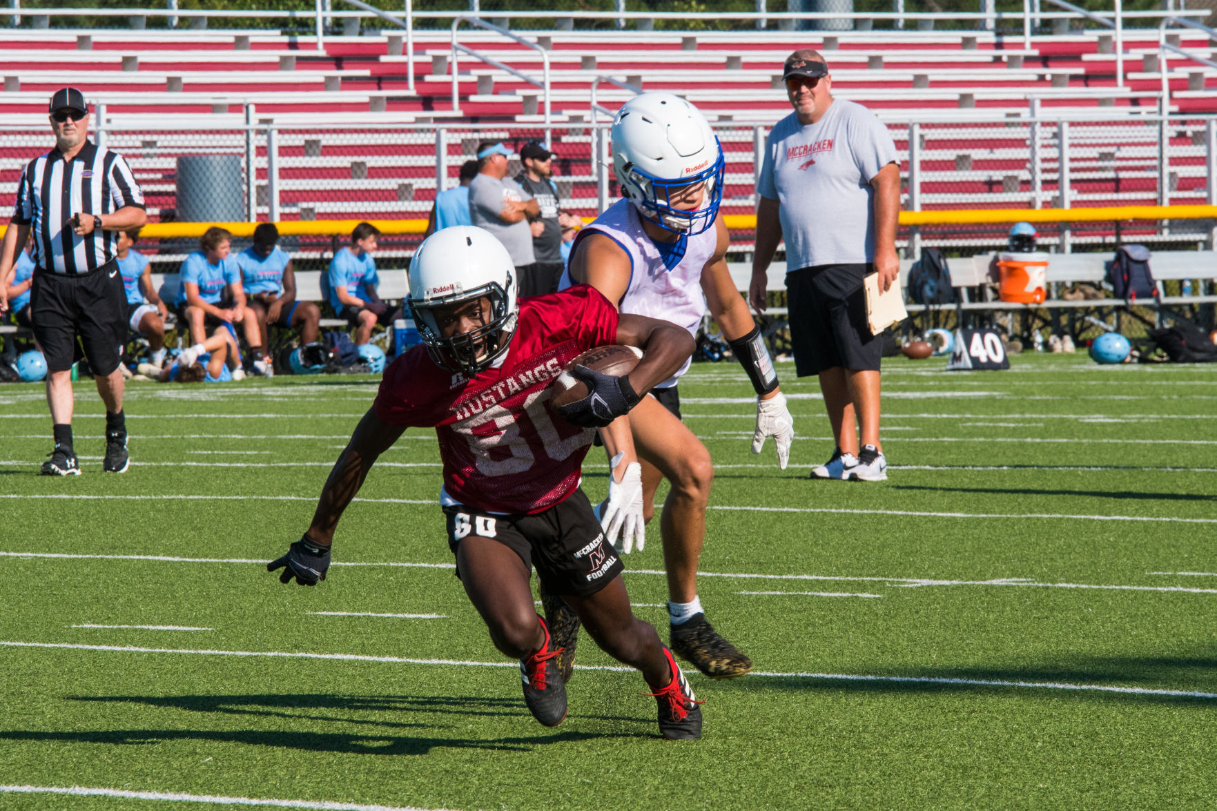 McCracken County Mustangs kick off season with 7-on-7 Tournament